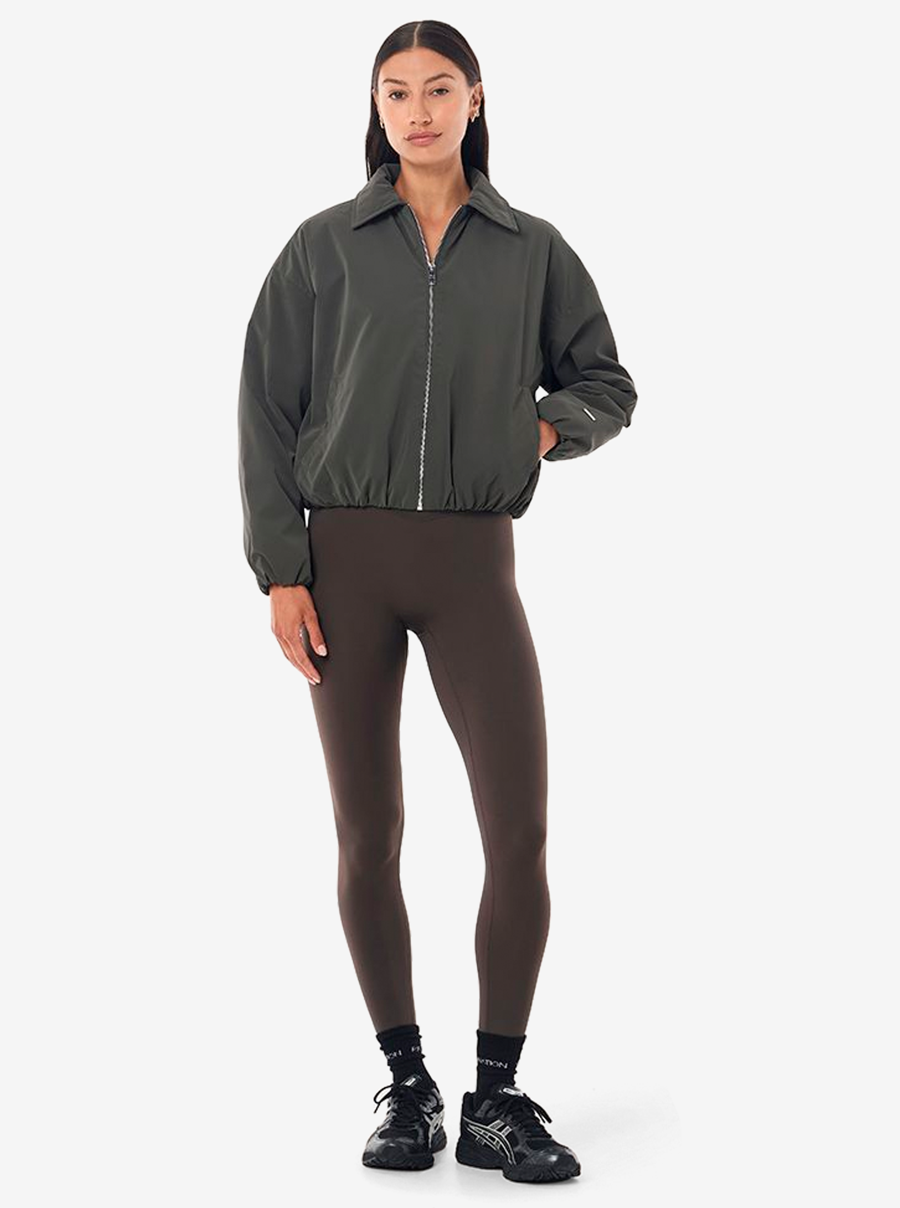 Studio Jacket in Dark Olive