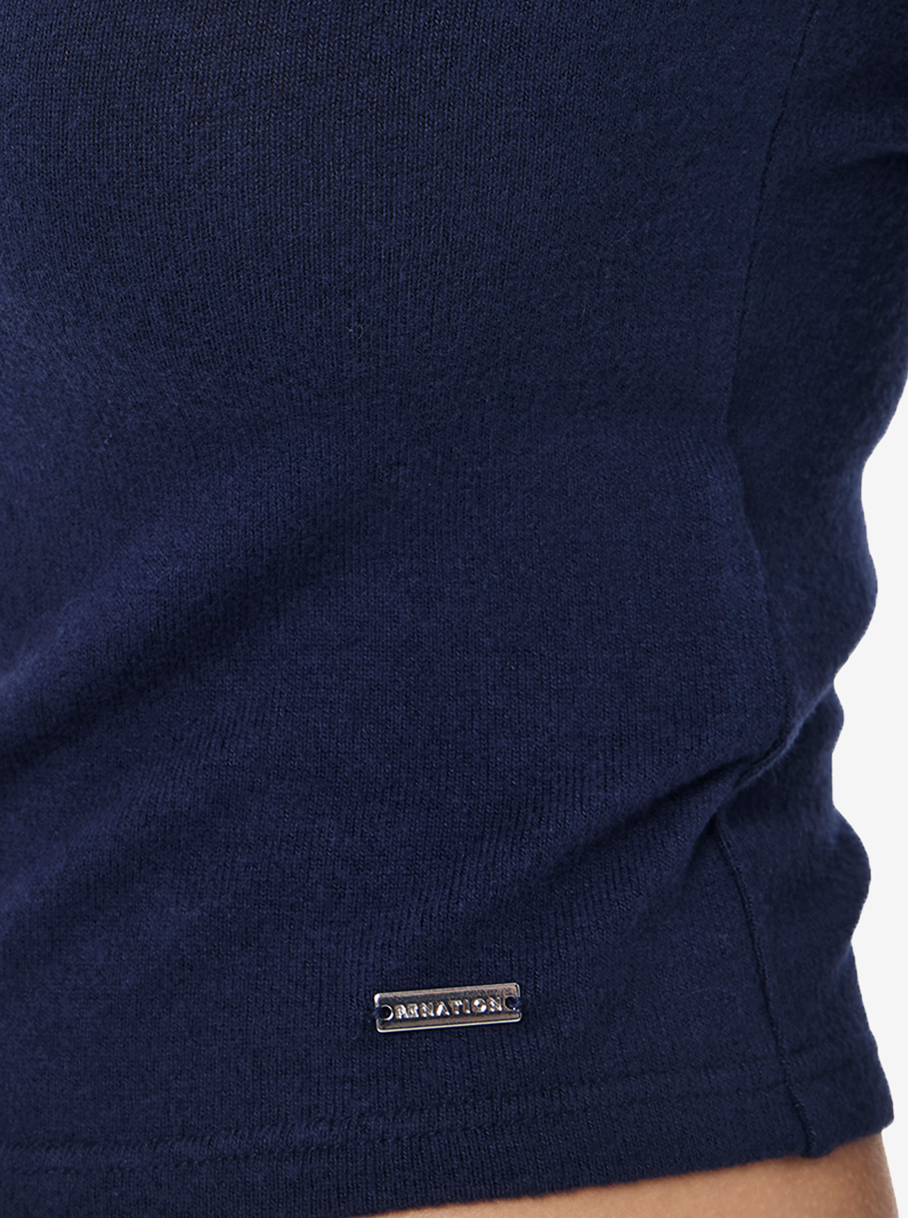 Haven Longsleeve Top in Dark Navy