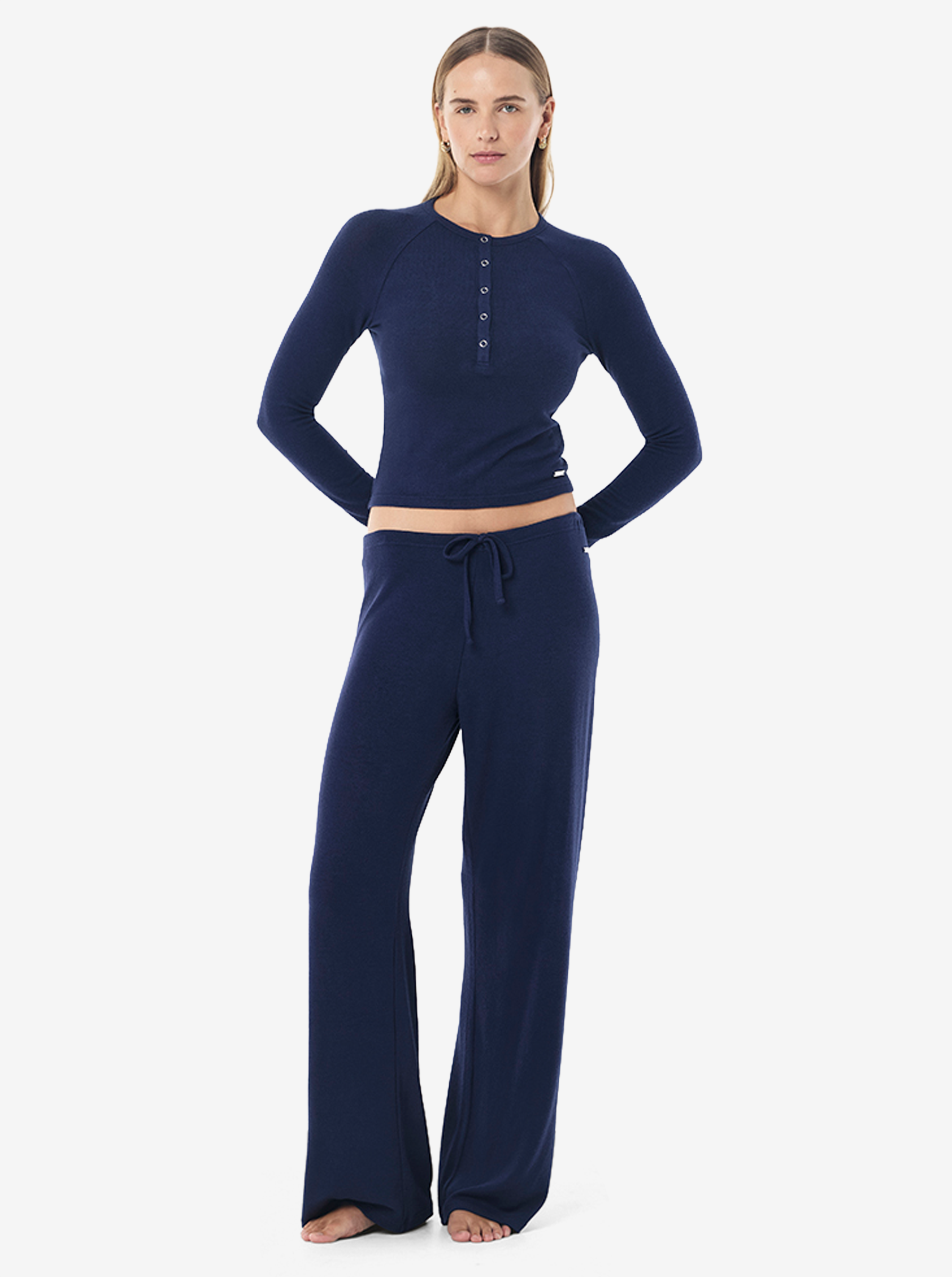 Haven Pant in Dark Navy