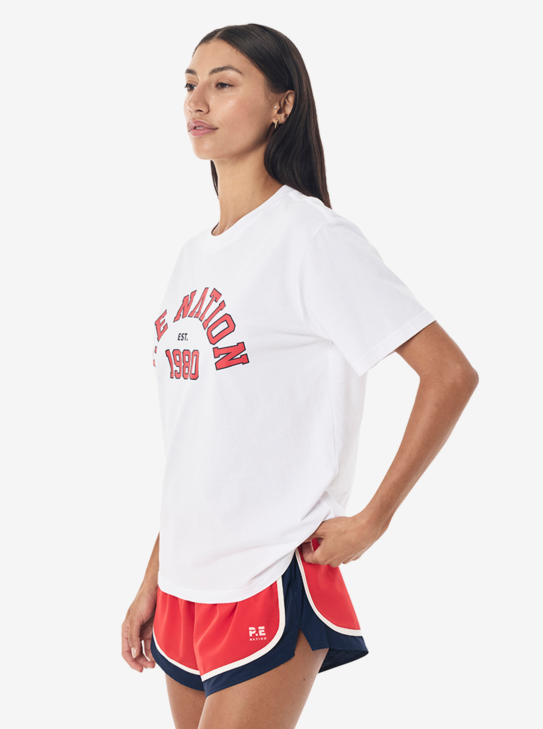 Established Tee in Optic White
