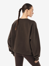 Oversized Sweat in Coffee