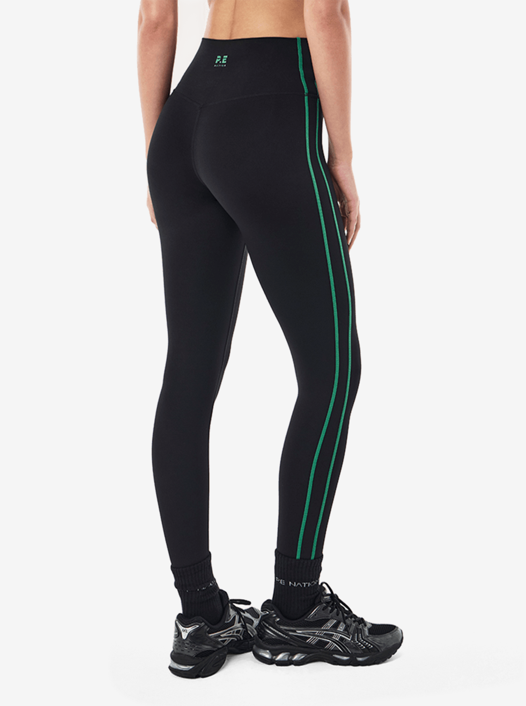 Clarity Full Length Legging in Black & Amazon