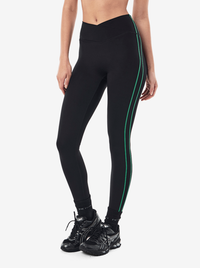 Clarity Full Length Legging in Black & Amazon