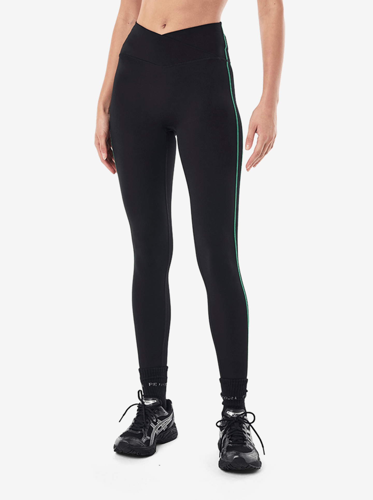 Clarity Full Length Legging in Black & Amazon