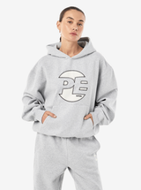 Voltage Hoodie in Mid Grey Marle