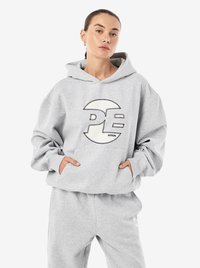 Voltage Hoodie in Mid Grey Marle