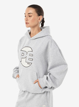 Voltage Hoodie in Mid Grey Marle