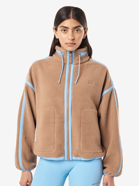 Lennon Sherpa Jacket in Caramel