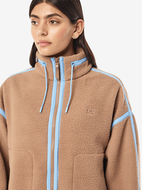 Lennon Sherpa Jacket in Caramel