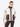 Lennon Sherpa Jacket in Whisper White & Coffee