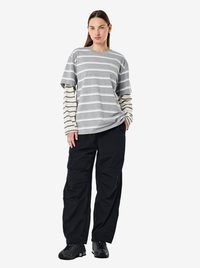 Spark Long Sleeve Tee in Grey Marle
