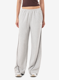 Full Swing Trackpant in Mid Grey Marle