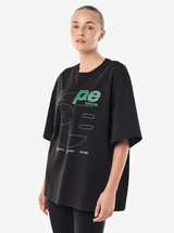 Current Oversized Tee in Black