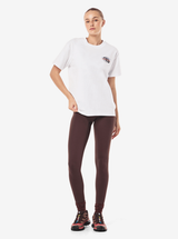 Snap Relaxed Fit Tee in White