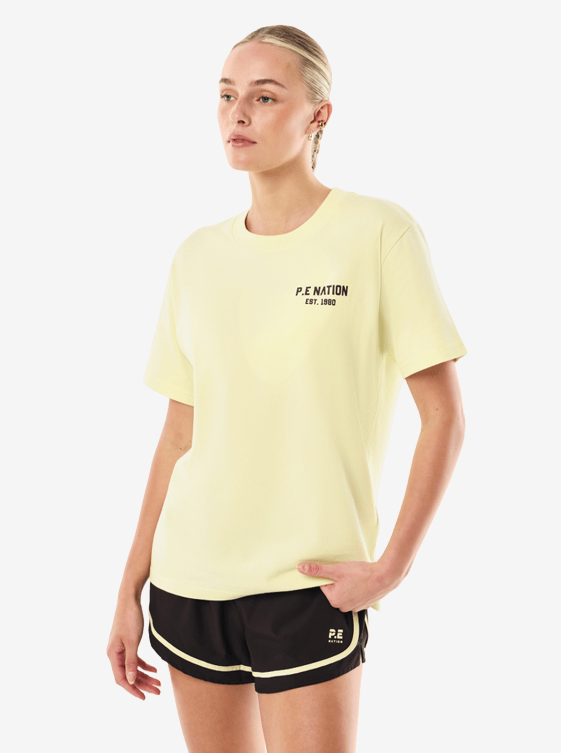 Phantom Relaxed Tee in Soft Yellow