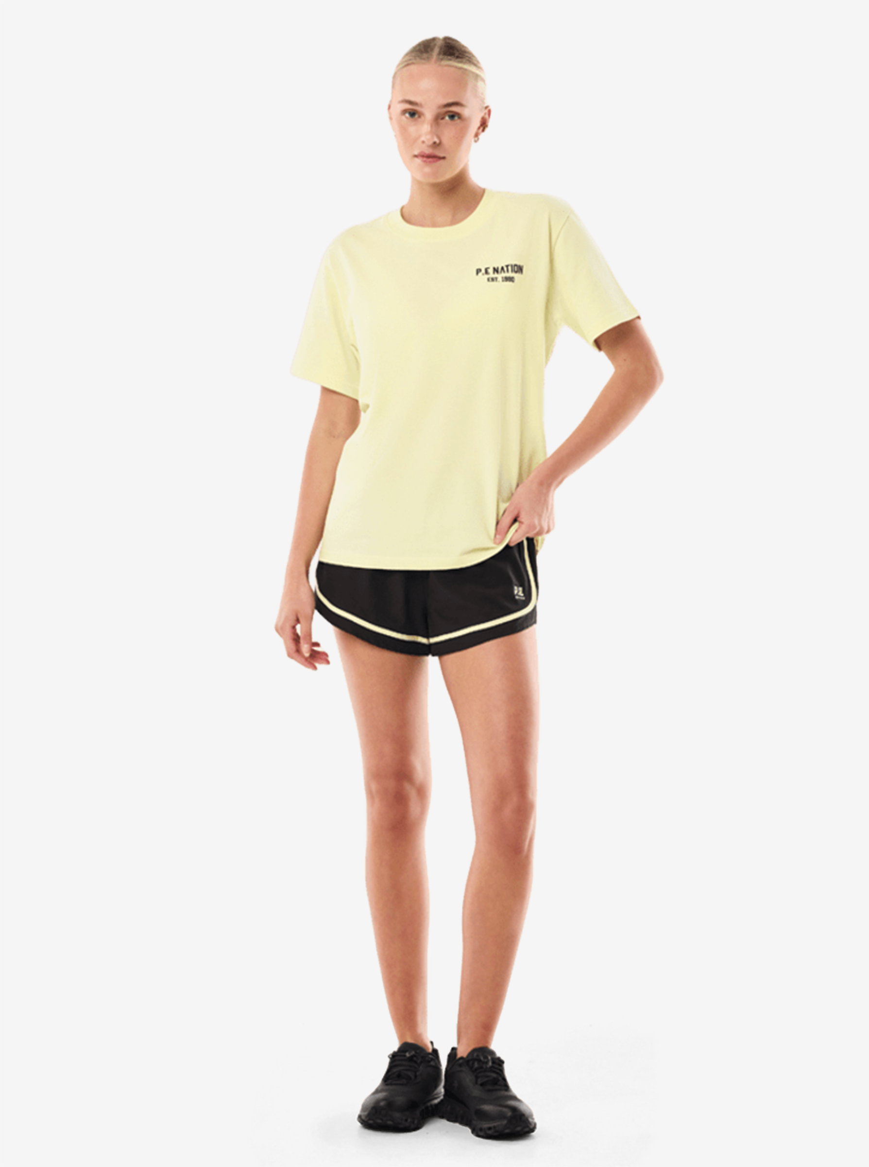 Phantom Relaxed Tee in Soft Yellow