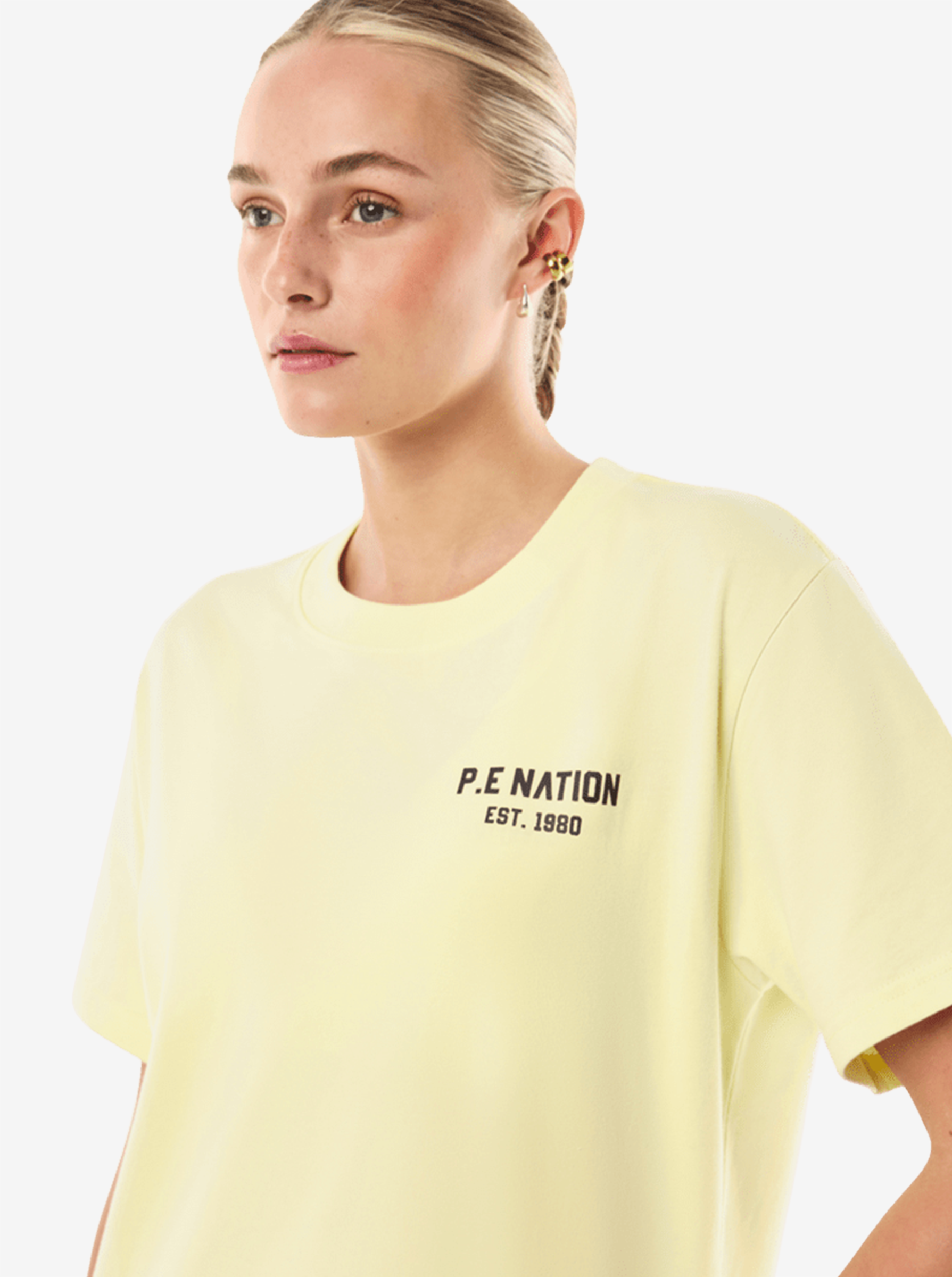 Phantom Relaxed Tee in Soft Yellow