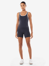 Spectrum Scoop Tank in Marine Blue & Whisper White
