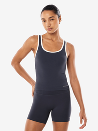 Spectrum Scoop Tank in Marine Blue & Whisper White