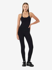 Refine Seamless Rib Tank in Black