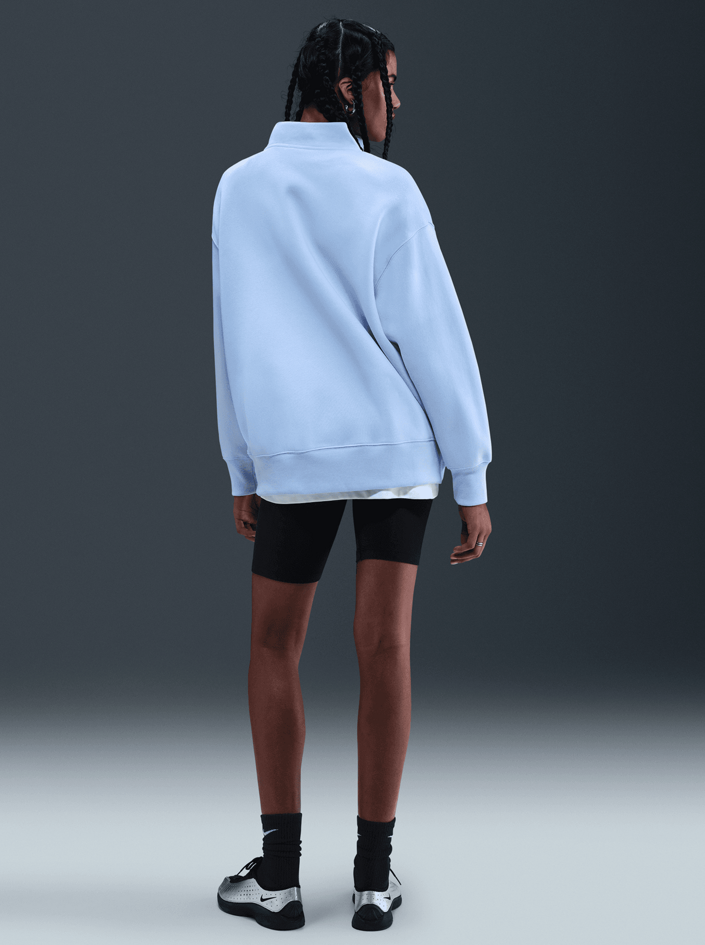 Sportswear Phoenix Fleece Oversized 1/4-Zip Long Sweat