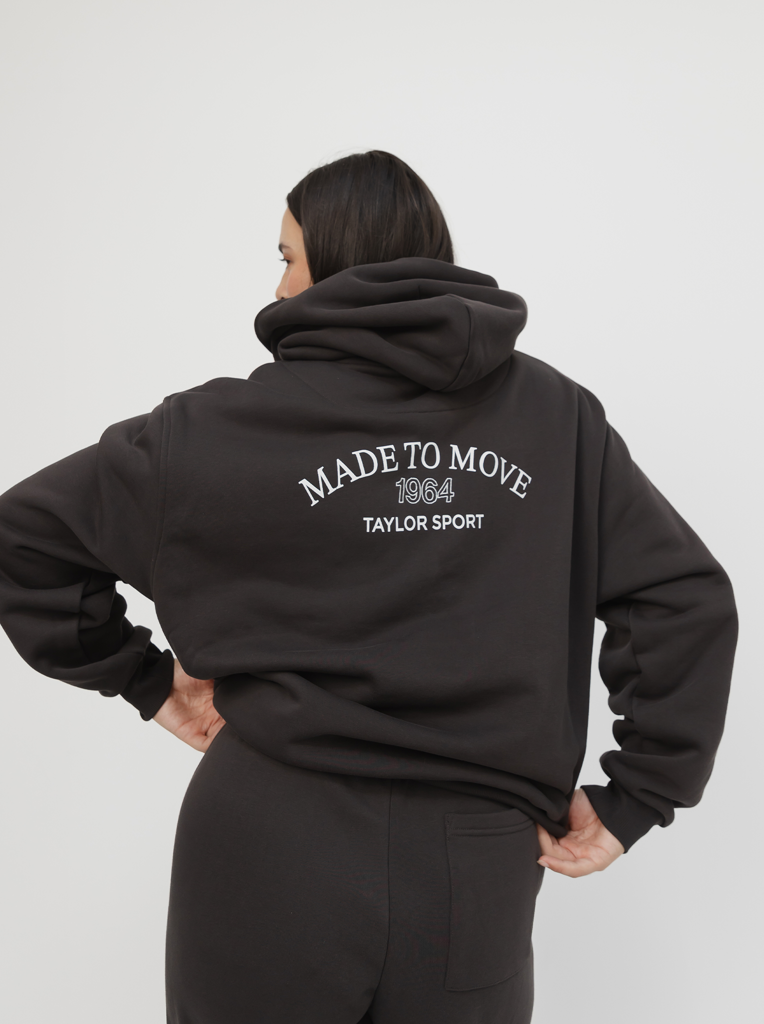 Arch Hoodie in Pepper