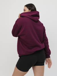 Heritage Hoodie in Mulberry