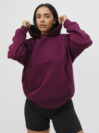Heritage Hoodie in Mulberry