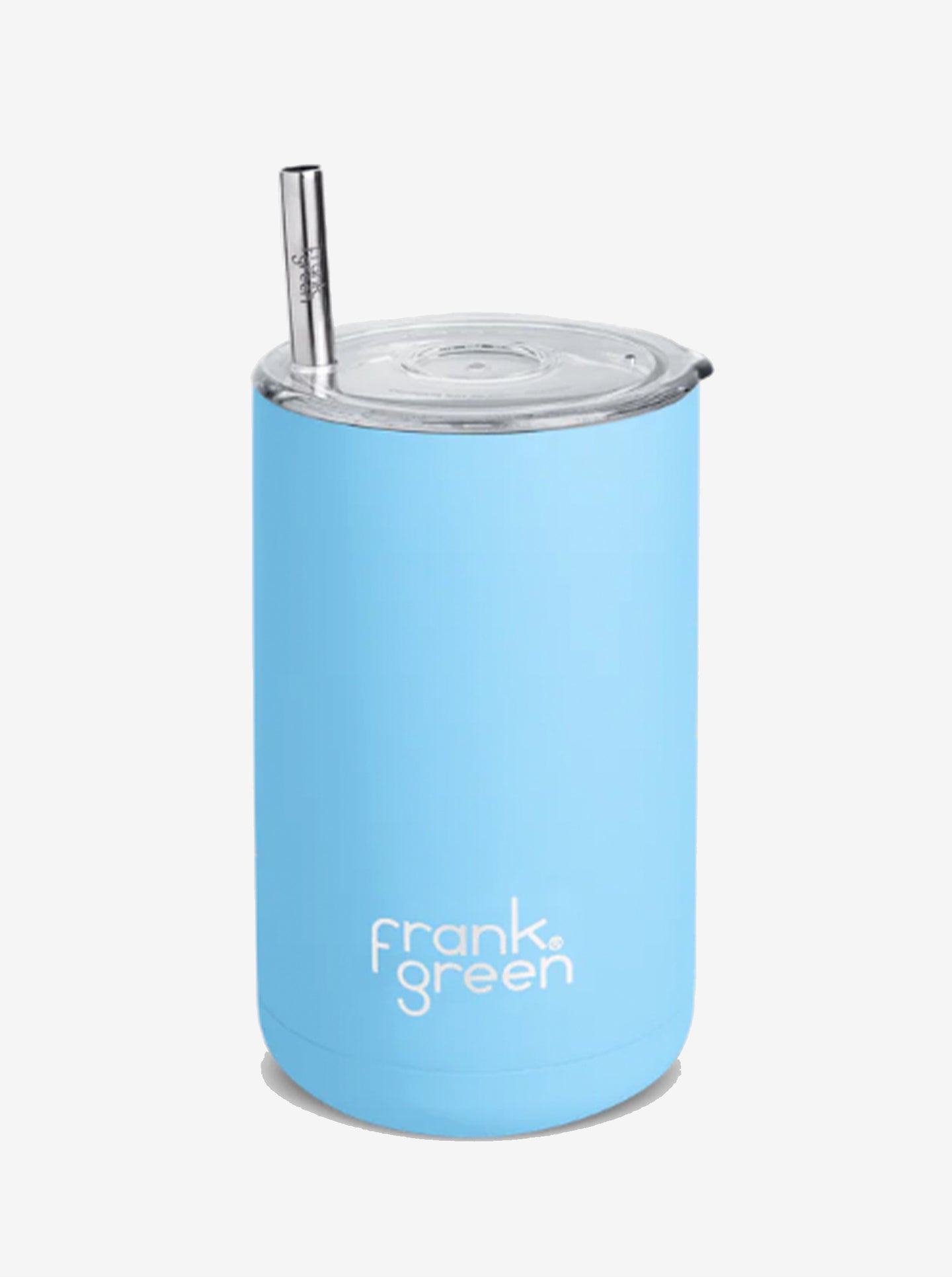 Iced Coffee Cup with Straw