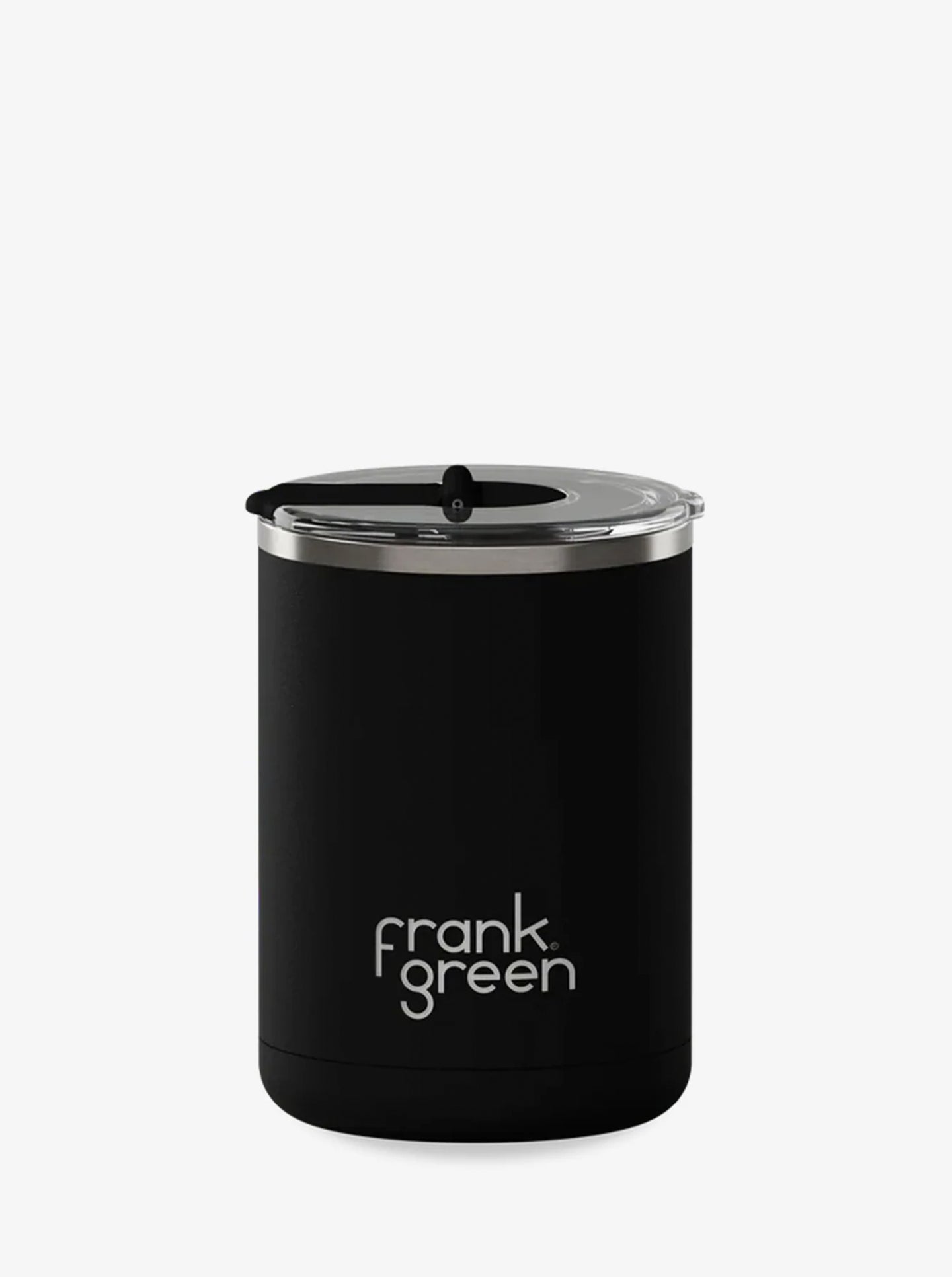 Ceramic Coffee Cup Hinged Lid 12oz