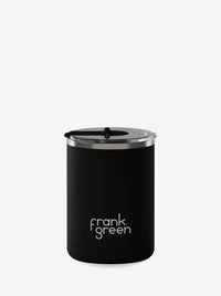 Ceramic Coffee Cup Hinged Lid 12oz