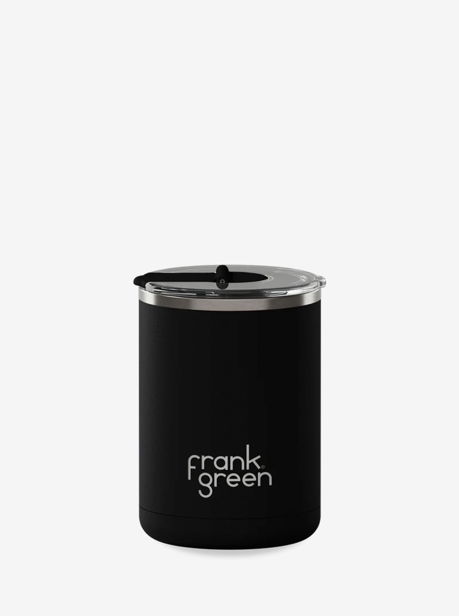 Ceramic Coffee Cup Hinged Lid 12oz