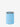 Ceramic Coffee Cup Hinged Lid Sky Blue 12oz