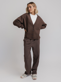 Frankie Cardigan in Espresso