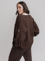 Frankie Cardigan in Espresso