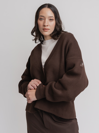 Frankie Cardigan in Espresso
