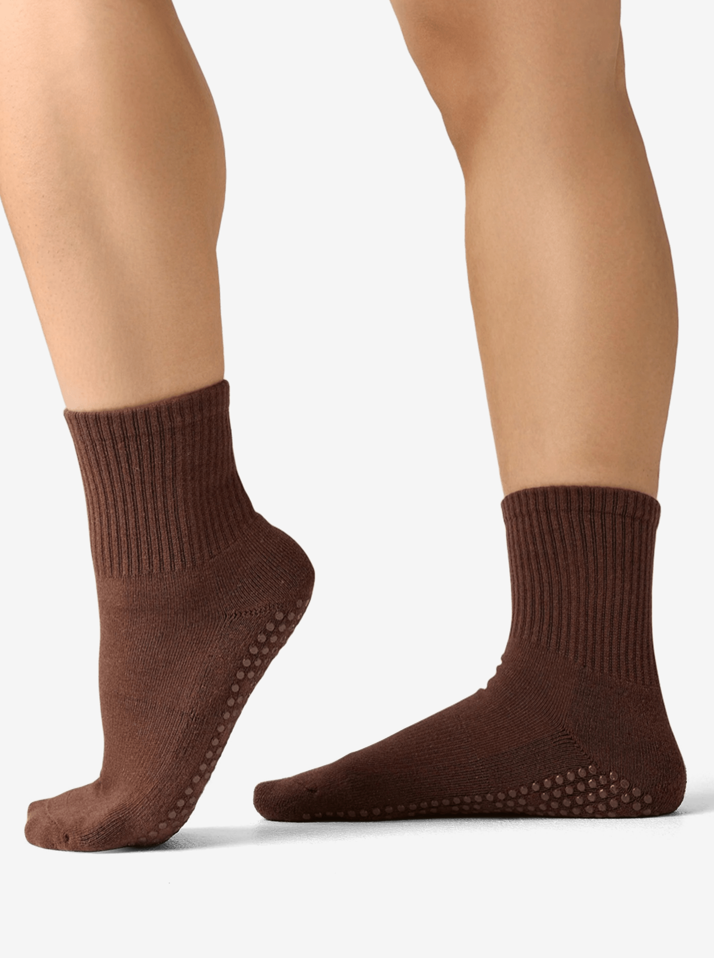 Crew Non-Slip Grip Socks