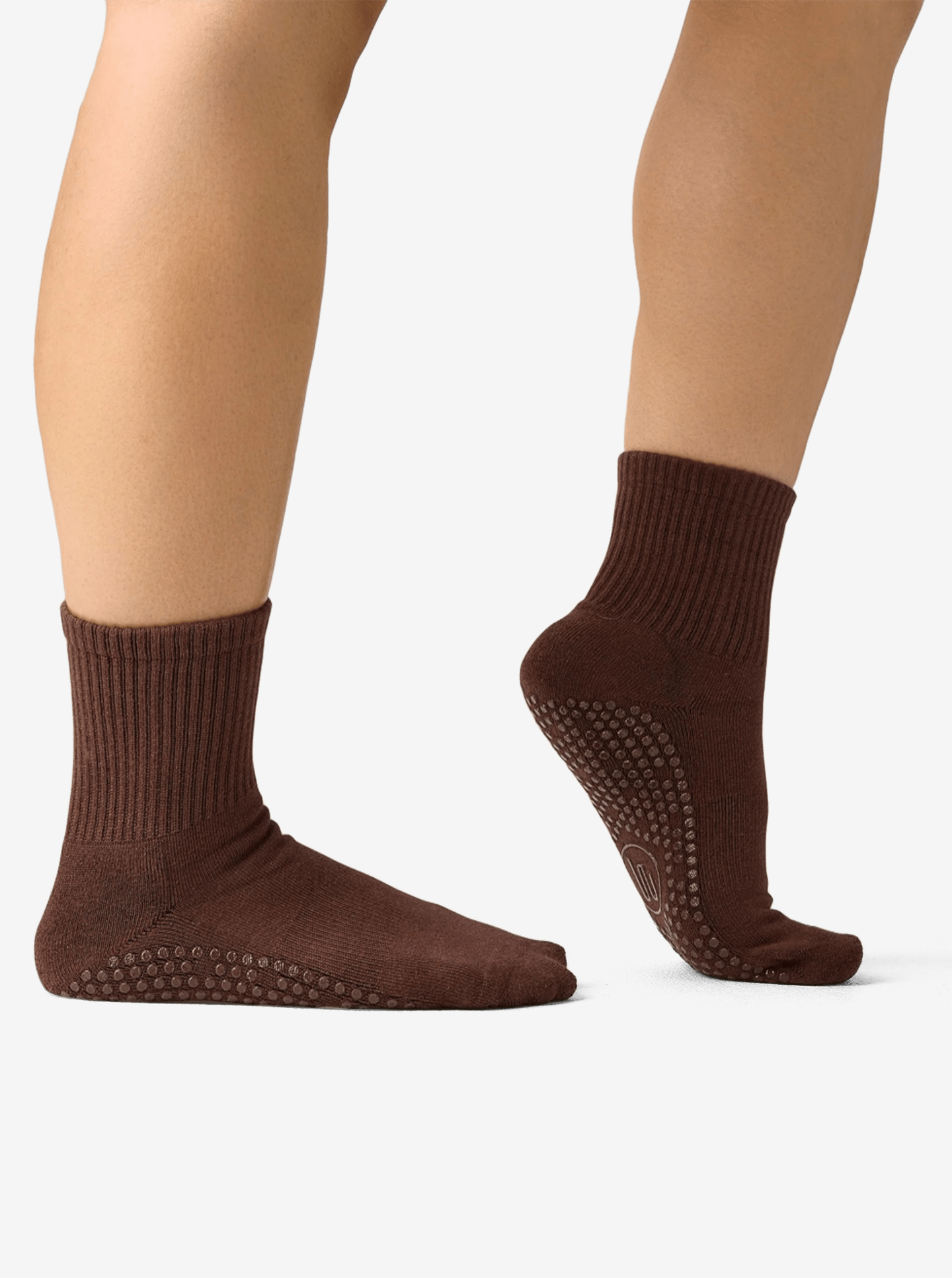 Crew Non-Slip Grip Socks