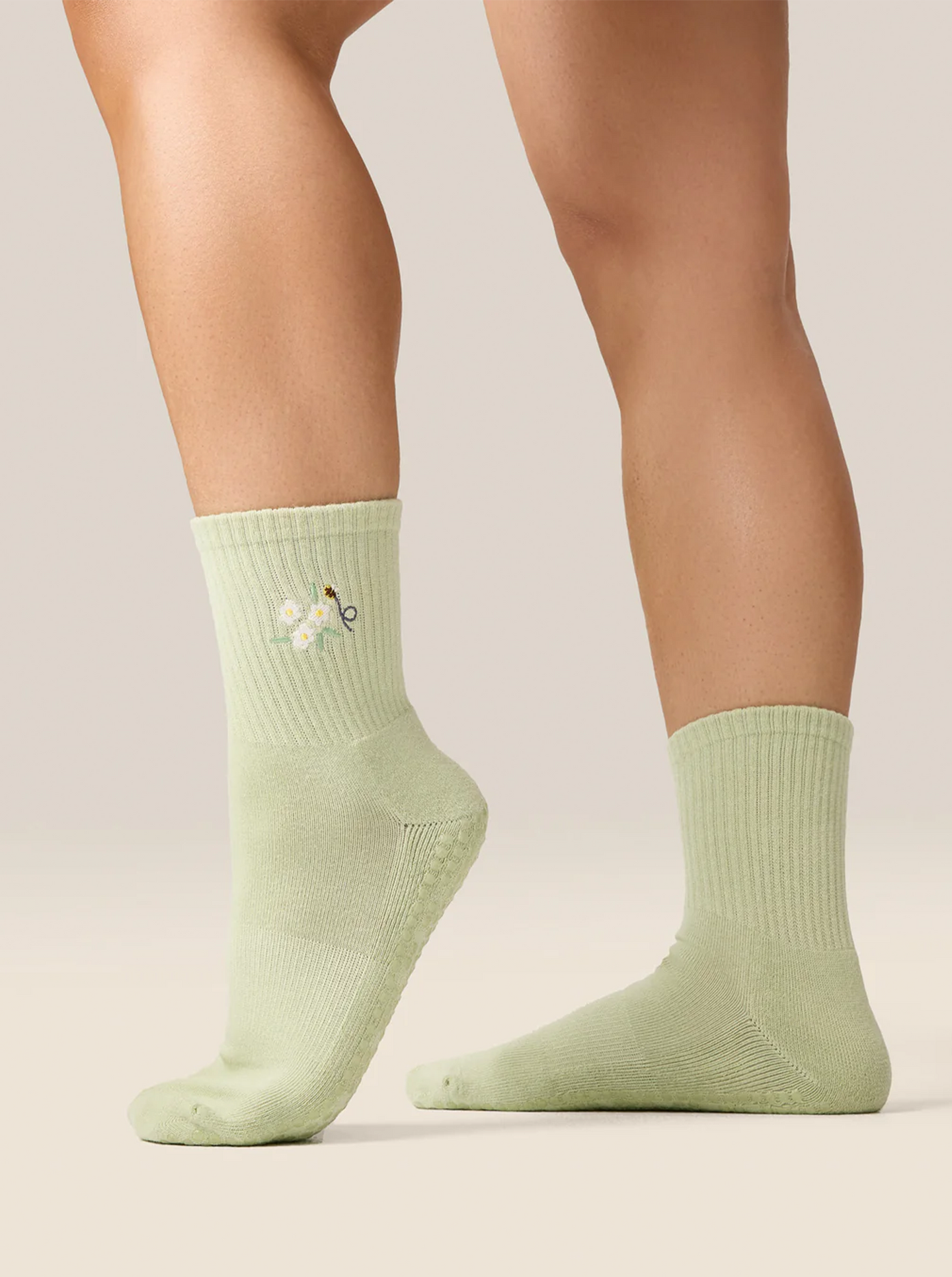 Crew Non Slip Grip Socks