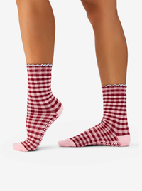 Crew Non Slip Grip Socks