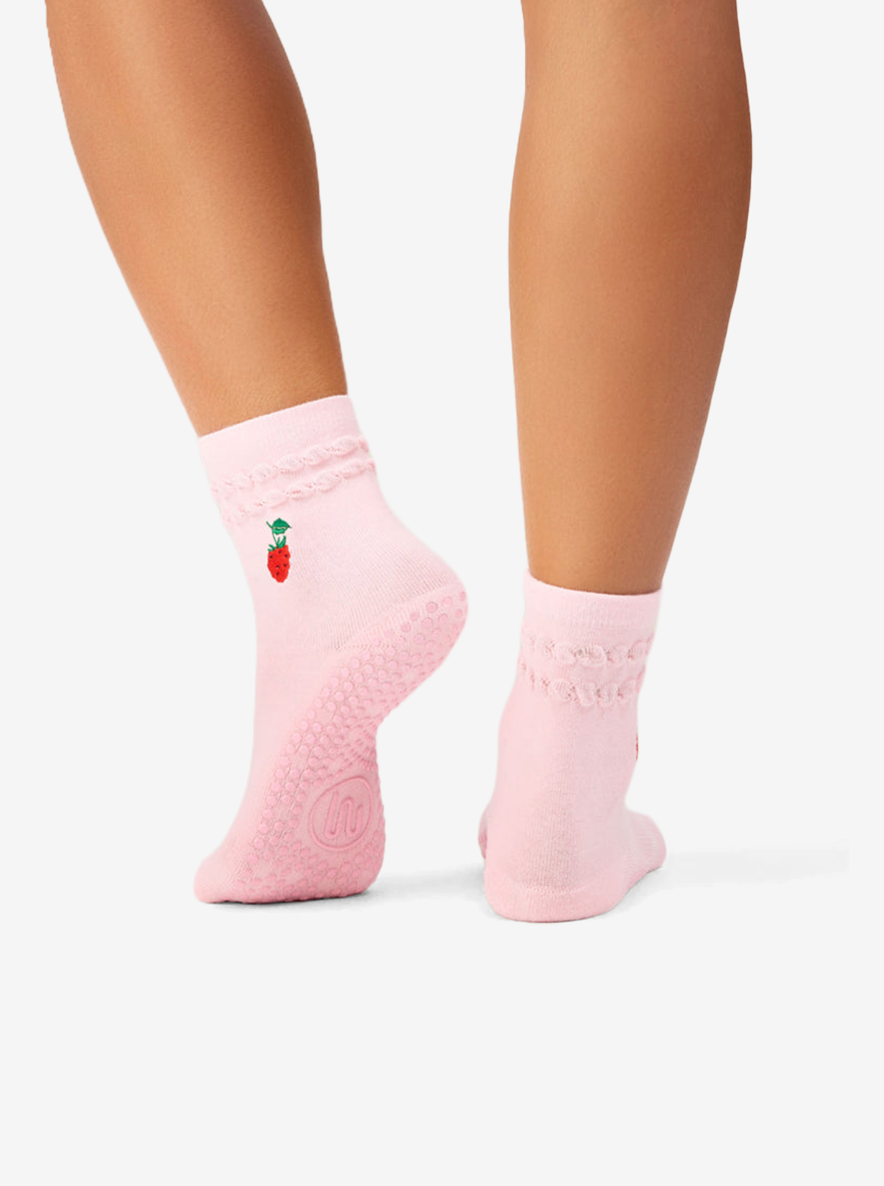 Crew Non Slip Grip Socks