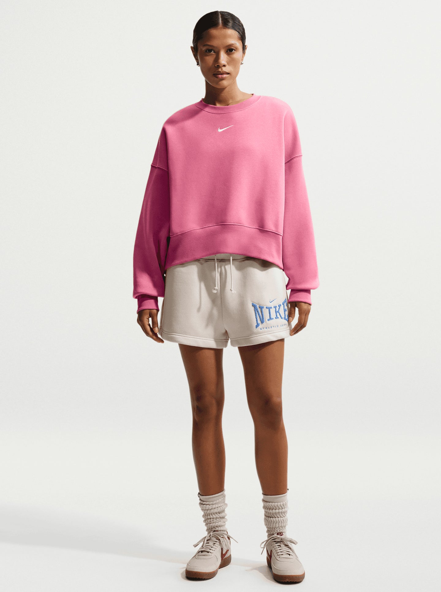 Phoenix Fleece Oversized Pullover Crew
