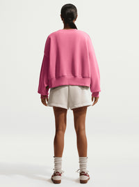 Phoenix Fleece Oversized Pullover Crew