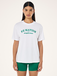 Dynamic Tee in Optic White