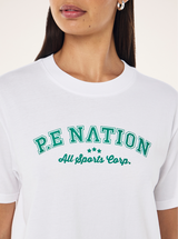 Dynamic Tee in Optic White