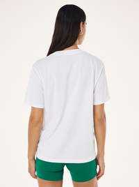 Dynamic Tee in Optic White