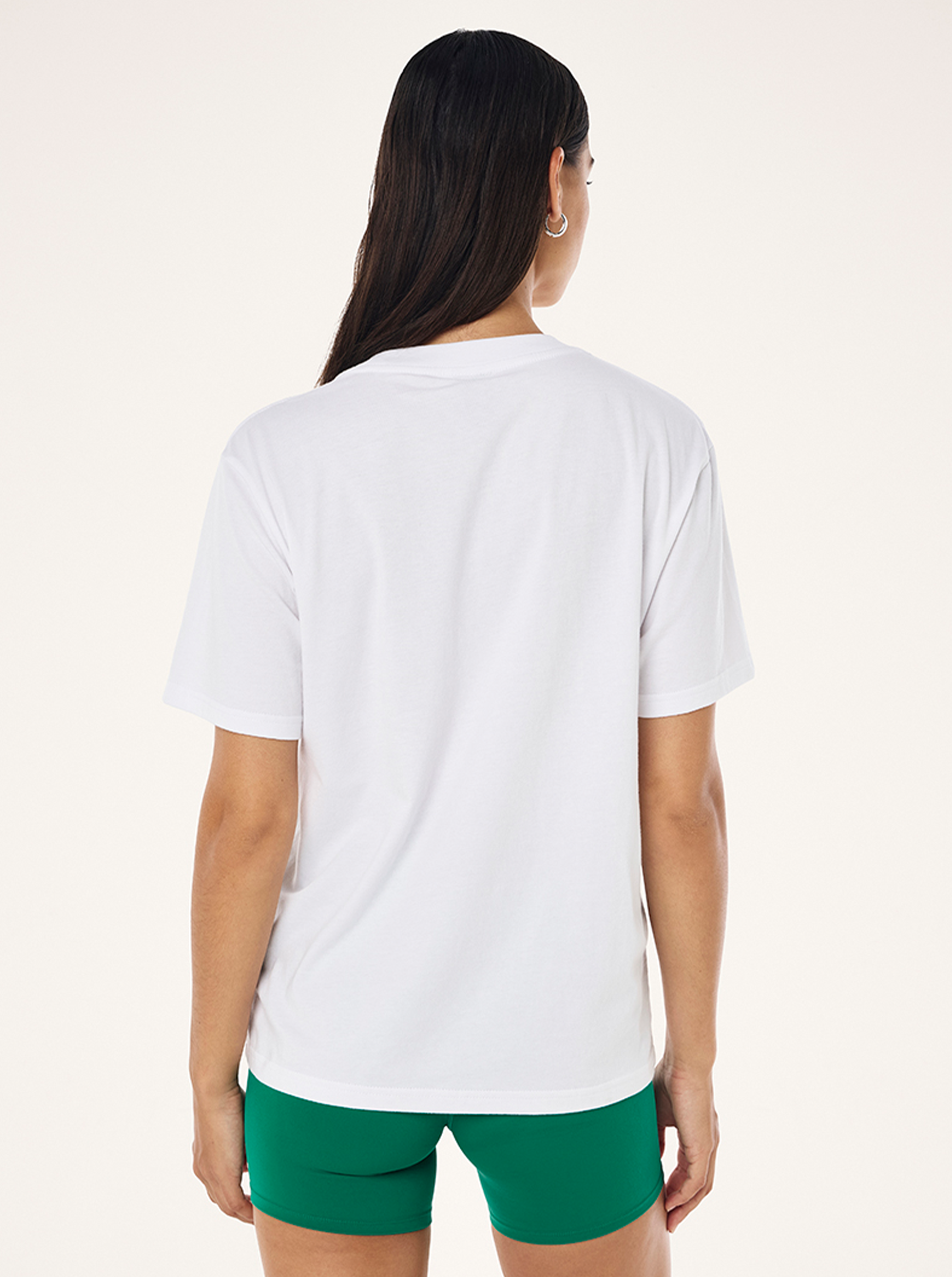 Dynamic Tee in Optic White