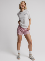 Graphic Run Tee in White