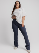 Graphic Run Tee in White