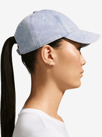 Unstructured Denim Cap